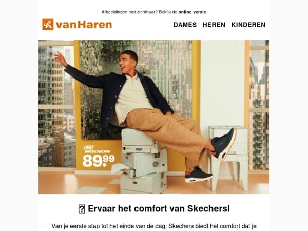 👟 Stap in comfort met Skechers!