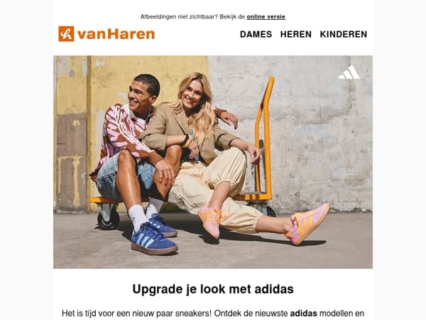 Upgrade je look met adidas! 👟🔥