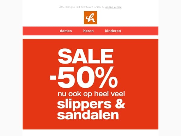 SALE: Extra slippers en sandalen toegevoegd 👟💥
