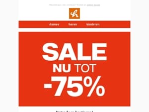 Extra hoge kotingen op SALE! 🤩