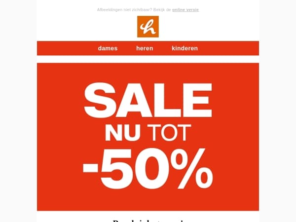 SALE is live! Scoor je musthaves met korting 🛒😍