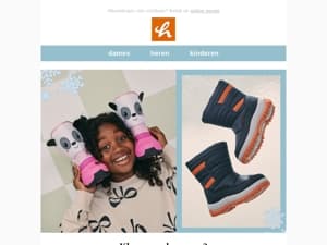 Klaar voor de sneeuw? ❄️