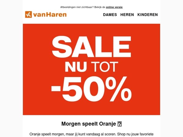 Scoor vóór de wedstrijd jouw favorieten ⚽🧡