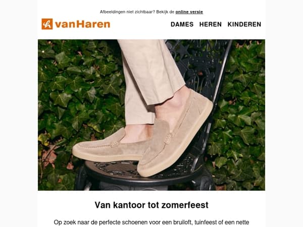 👞 Gekleed de deur uit!
