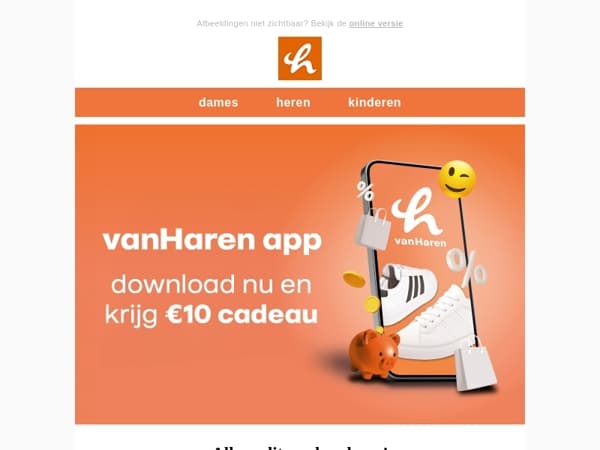 Alleen dit weekend nog: €10 cadeau! 🎁