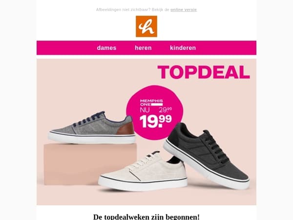 Yes! De topdealweken zijn gestart! 🎉