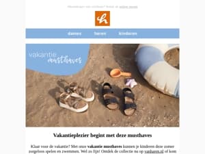 Vakantie musthaves! ☀️ 