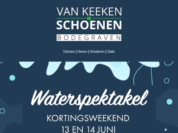 Profiteer dit weekend 20% korting! 💦  🎉