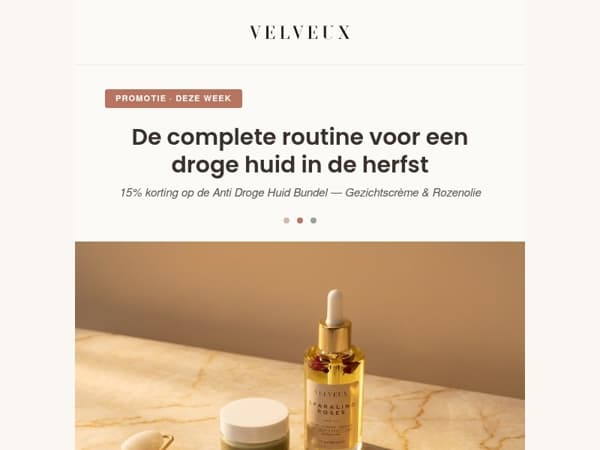 De complete routine voor een droge huid in de herfst