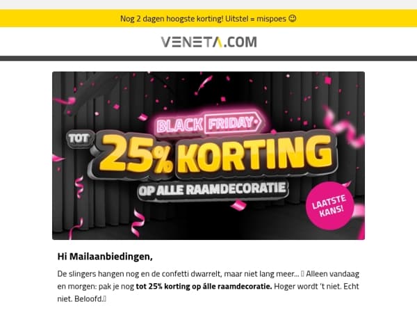 De gordijnen gaan bijna dicht... 👀