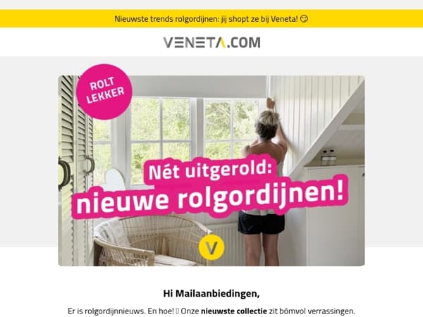 Nieuwe rolgordijnen met heul veul karakter! 😍