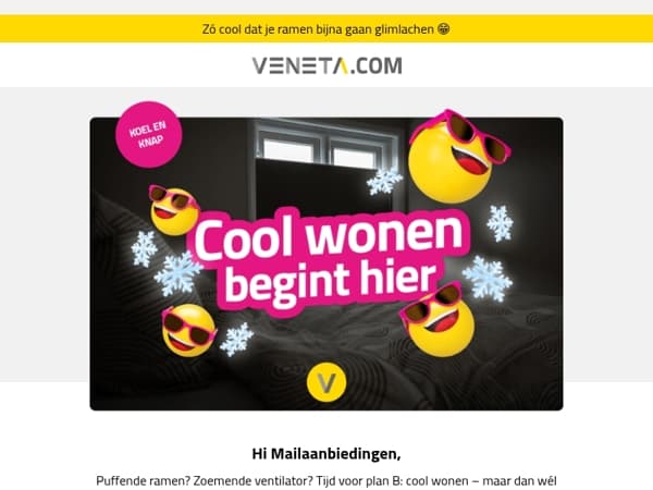 Cool wonen = cool blijven 🧊😎