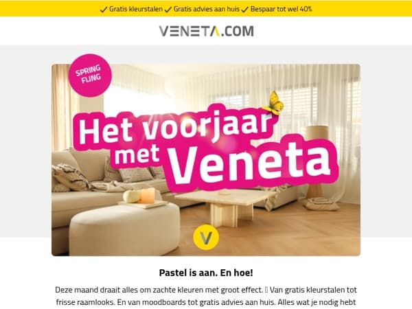 Hét lentepalet van 2025: gratis bij je thuis 🌸