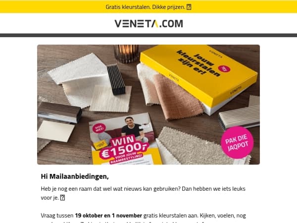 Joehoe, maak kans op dé Jaqpot 👀
