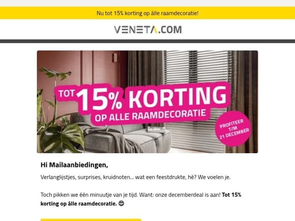 Even tussen de kruidnoten door… 😋