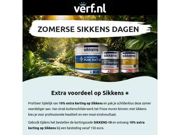 Zomerse Sikkens dagen!☀️🕶️