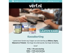 Profiteer nog 3 dagen!