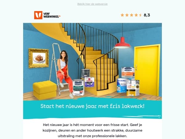 Nieuw jaar, strak lakwerk: geef je houtwerk een frisse start