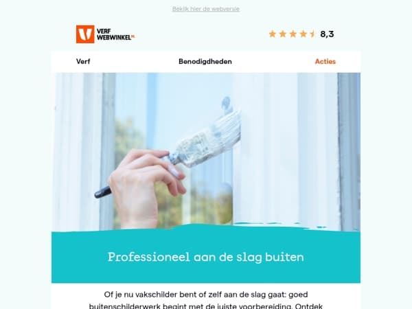 Buitenschilderwerk? Ga goed voorbereid aan de slag