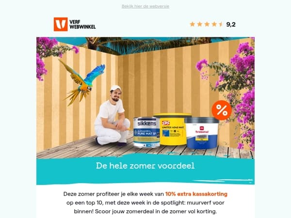 Zomer vol korting met de beste deals