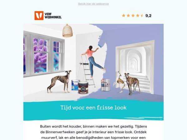 Binnenverfweken: tijd voor een frisse look