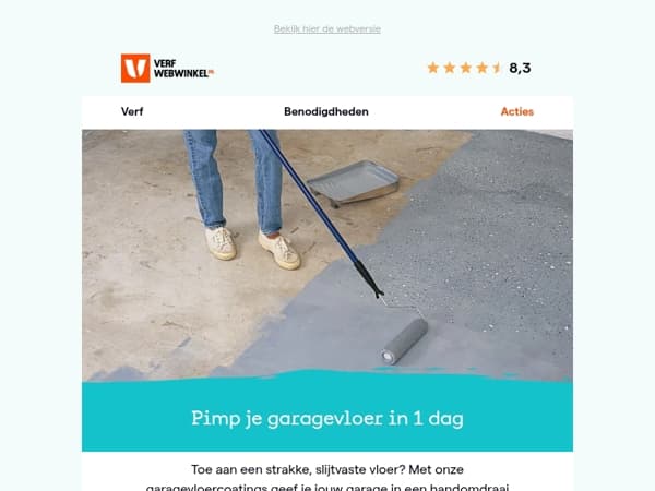 Geef je garagevloer een make-over!