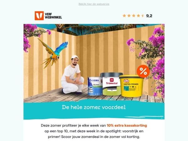 Zomer vol korting met de beste deals