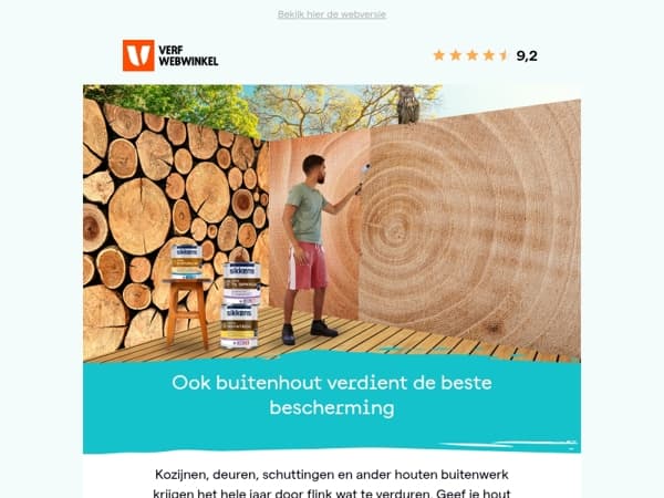 Buiten schilderen? Juist nu!