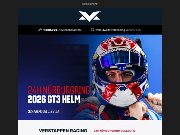 Blijvende herinnering aan Max z’n racedebuut in de 24h Nürburgring