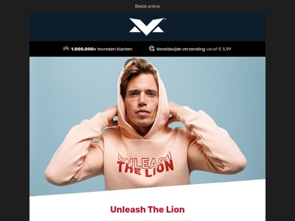 Frisse kleuren, frisse look – Unleash The Lion hoodies