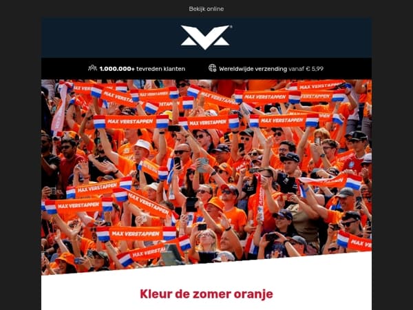 Kleur de zomer oranje!