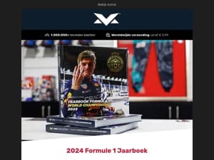 Nu uit voorraad leverbaar: 2024 Formule 1 Jaarboek!