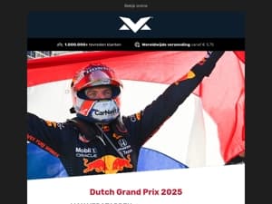 Beleef de Dutch Grand Prix 2025 vanaf de Max Verstappen Tribunes!