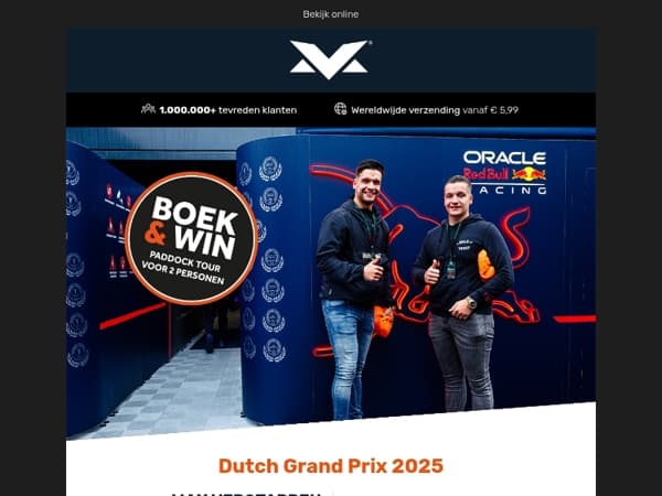 Last minute naar de Dutch Grand Prix?
