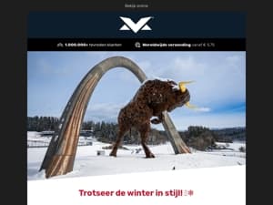 Trotseer de winter in Max Verstappen-stijl! 🏎️❄️