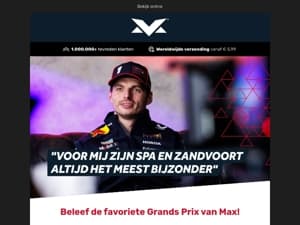 Beleef de favoriete Grands Prix van Max Verstappen!