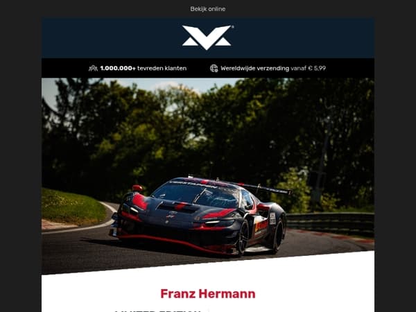 NIEUW! Franz Hermann Limited Edition Hoodie & T-shirt