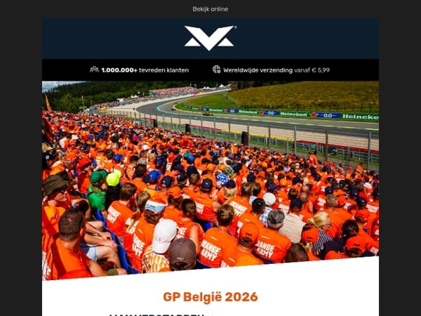 Ticketverkoop GP België 2026 is gestart!