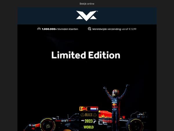 Limited Edition: 1:12 - RB19 Qatar 2023 - World Champion!