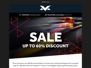 Sale: Tot 60% korting!