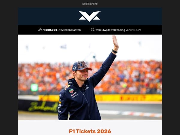 Beleef de snelheid. Voel de spanning. Wees erbij.