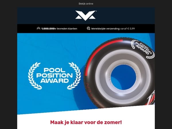 Lig jij deze zomer op 'Pool Position'?