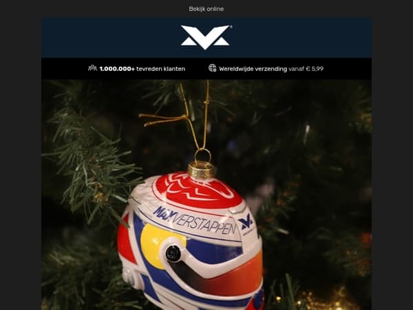 Dit wil elke Max-fan in de kerstboom hebben… 🎄