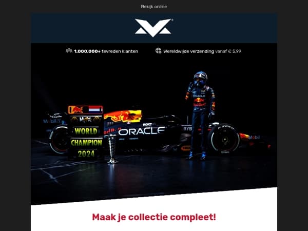 🏁 De auto’s waarmee Max geschiedenis schreef