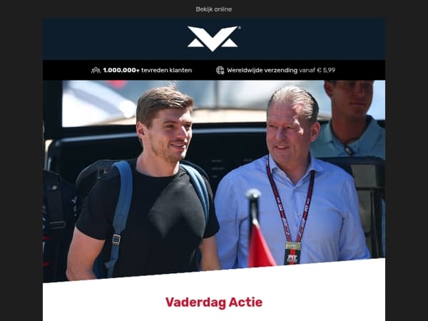 Vaderdag actie! Nu tijdelijk 1+1 GRATIS op alle MV Sokken!