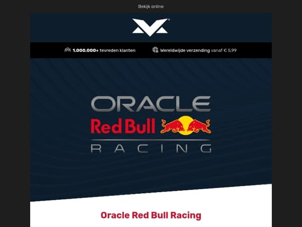 Luister in stijl met Oracle Red Bull Racing!
