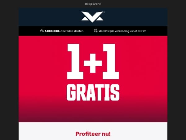 🔥 1 + 1 GRATIS in de Max Verstappen Shop Swalmen! 🔥