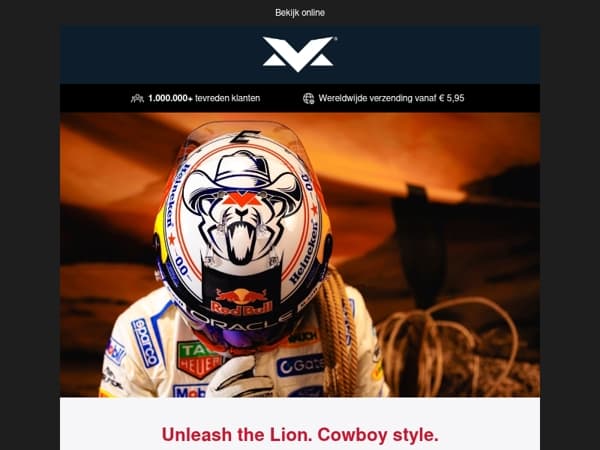 Unleash the Lion. Cowboy style.