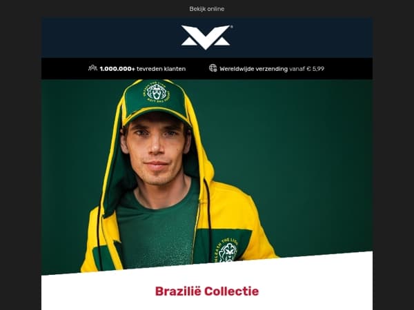 De Nieuwe Brazilië Collectie 2025 — voel de snelheid van São Paulo!