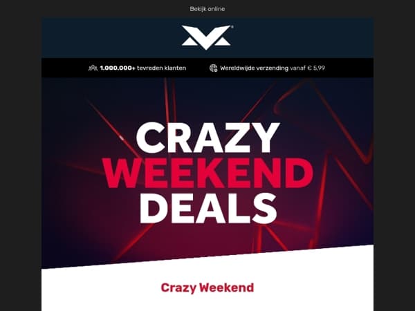 🔥Crazy Weekend! Profiteer van hoge kortingen!